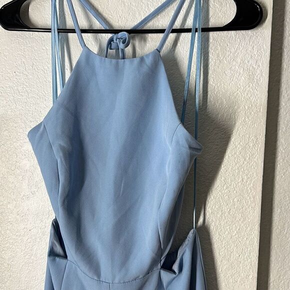Do + Be Size small Light Blue jumpsuit - Picture 4 of 6
